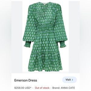 ANNA CATE Emerson dress size M